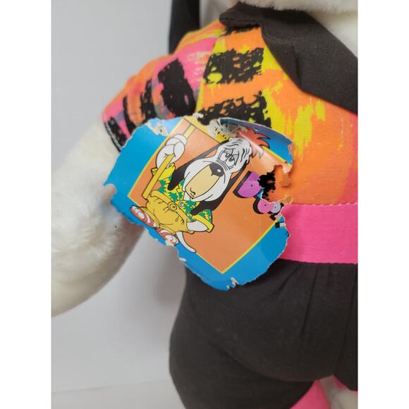 Vintage ACE Novelty Co. Droopy Dog Plush Stuffed Animal MGM 1990s 21" w/ Tags - Picture 3 of 7